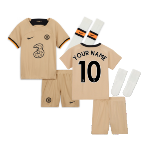 2022-2023 Chelsea Third Little Boys Mini Kit (Your Name)