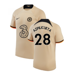 2022-2023 Chelsea Third Shirt (Kids) (AZPILICUETA 28)