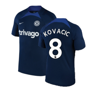 2022-2023 Chelsea Training Shirt (Navy) (KOVACIC 8)