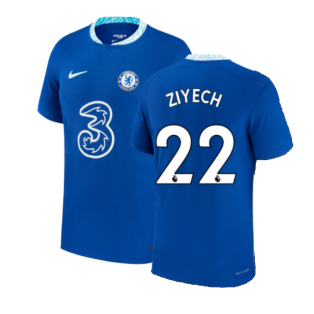 2022-2023 Chelsea Vapor Match Home Shirt (ZIYECH 22)