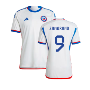 2022-2023 Chile Away Shirt (ZAMORANO 9)