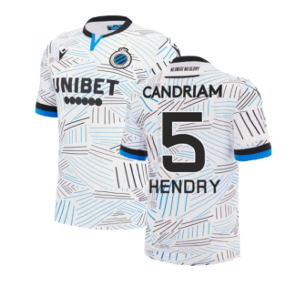 2022-2023 Club Brugge Away Shirt (HENDRY 5)