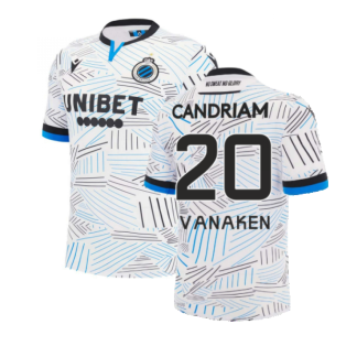 2022-2023 Club Brugge Away Shirt (VANAKEN 20)