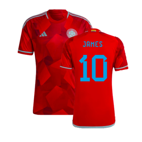 2022-2023 Colombia Away Shirt (JAMES 10)