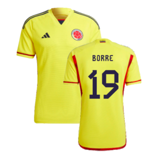 2022-2023 Colombia Home Shirt (BORRE 19)