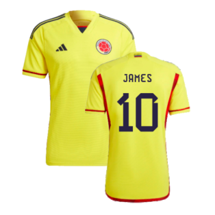 2022-2023 Colombia Home Shirt (JAMES 10)