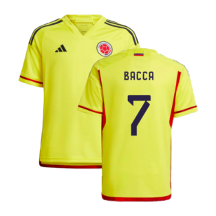 2022-2023 Colombia Home Shirt (Kids) (BACCA 7)