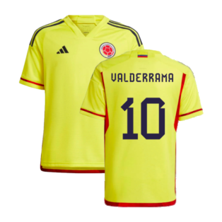 2022-2023 Colombia Home Shirt (Kids) (VALDERRAMA 10)