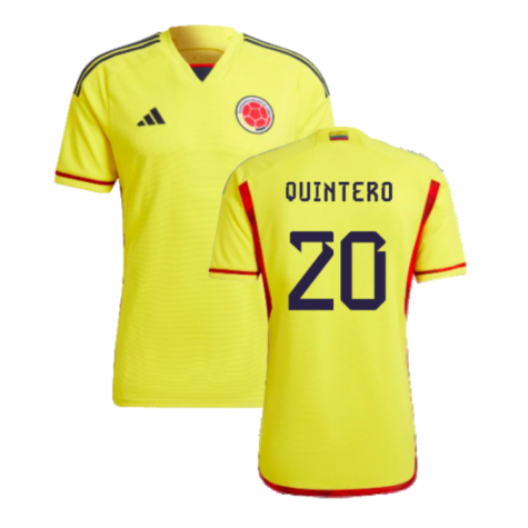 2022-2023 Colombia Home Shirt (QUINTERO 20)