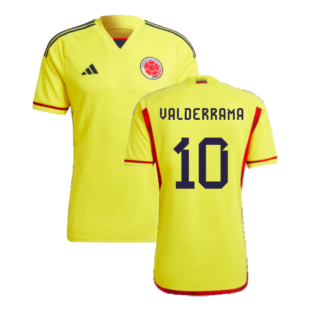 2022-2023 Colombia Home Shirt (VALDERRAMA 10)