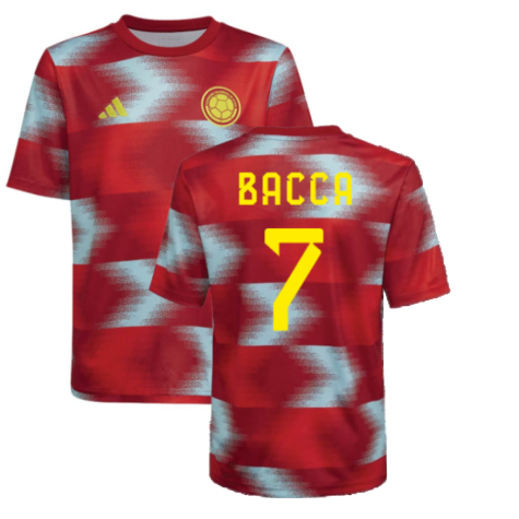 2022-2023 Colombia Pre-Match Shirt (Kids) (BACCA 7)