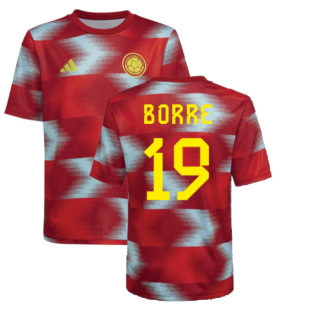 2022-2023 Colombia Pre-Match Shirt (Kids) (BORRE 19)