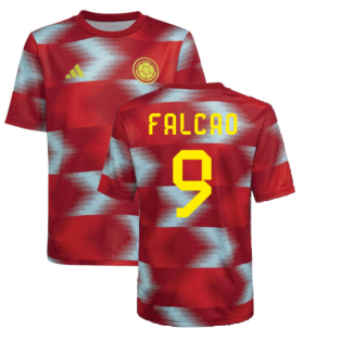 2022-2023 Colombia Pre-Match Shirt (Kids) (FALCAO 9)