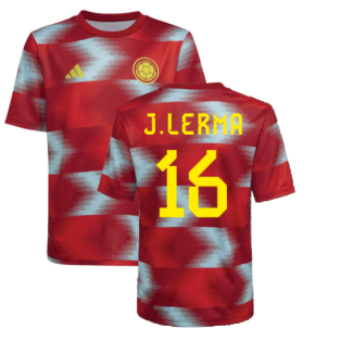 2022-2023 Colombia Pre-Match Shirt (Kids) (J.LERMA 16)
