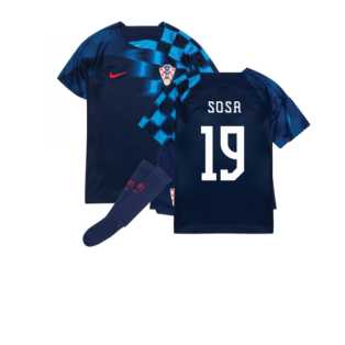 2022-2023 Croatia Away Mini Kit (Sosa 19)