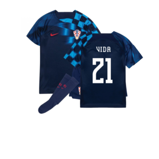 2022-2023 Croatia Away Mini Kit (Vida 21)