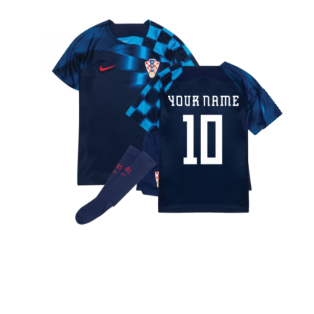 2022-2023 Croatia Away Mini Kit (Your Name)