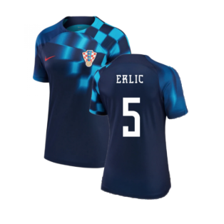 2022-2023 Croatia Away Shirt (Ladies) (Erlic 5)