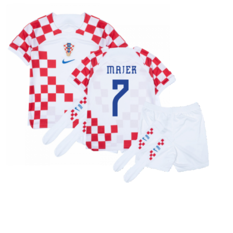 2022-2023 Croatia Home Mini Kit (Majer 7)
