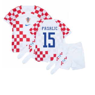 2022-2023 Croatia Home Mini Kit (Pasalic 15)
