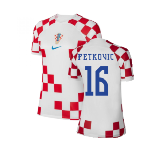 2022-2023 Croatia Home Shirt (Ladies) (Petkovic 16)