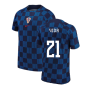 2022-2023 Croatia Pre-Match Training Shirt (Navy) (Vida 21)