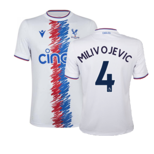 2022-2023 Crystal Palace Away Shirt (MILIVOJEVIC 4)