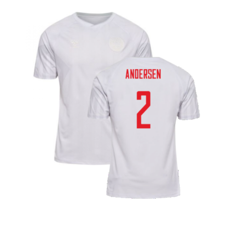 2022-2023 Denmark Away Shirt (Andersen 2)