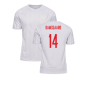 2022-2023 Denmark Away Shirt (Damsgaard 14)