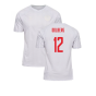 2022-2023 Denmark Away Shirt (Dolberg 12)