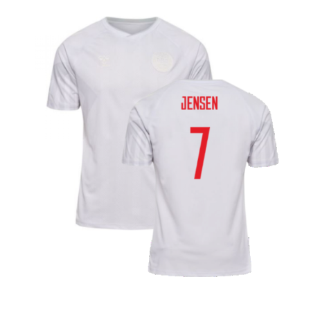 2022-2023 Denmark Away Shirt (Jensen 7)