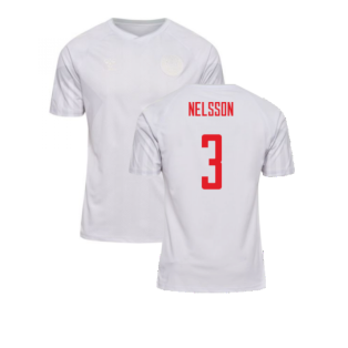 2022-2023 Denmark Away Shirt (Nelsson 3)