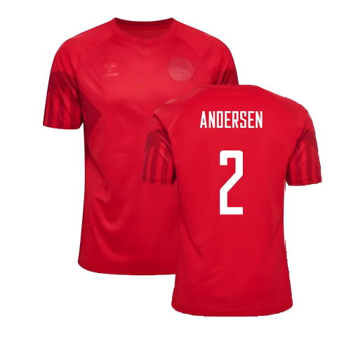 2022-2023 Denmark Home Jersey (Andersen 2)