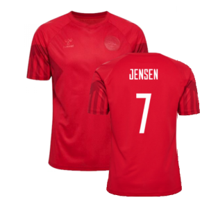 2022-2023 Denmark Home Jersey (Jensen 7)