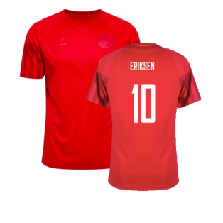2022-2023 Denmark Home Shirt - Kids (Eriksen 10)