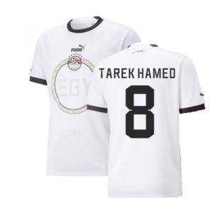 2022-2023 Egypt Away Shirt (TAREK HAMED 8)
