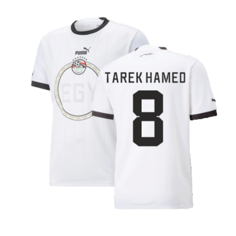 2022-2023 Egypt Away Shirt (TAREK HAMED 8)