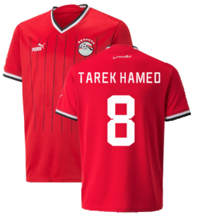 2022-2023 Egypt Home Shirt (Kids) (TAREK HAMED 8)