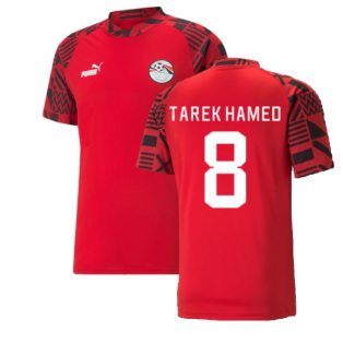 2022-2023 Egypt Pre-Match Jersey (Red) (TAREK HAMED 8)