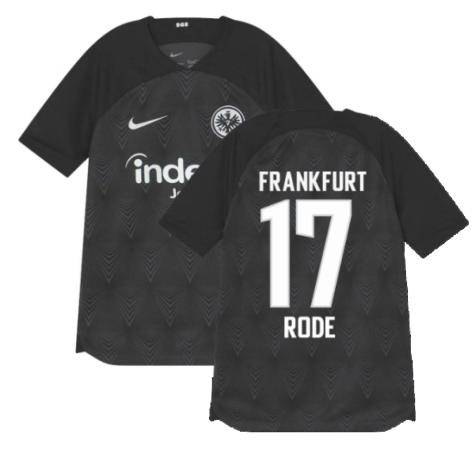 2022-2023 Eintracht Frankfurt Away Shirt (Kids) (RODE 17)