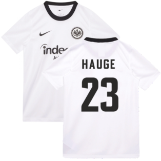 2022-2023 Eintracht Frankfurt Home Shirt (Kids) (HAUGE 23)