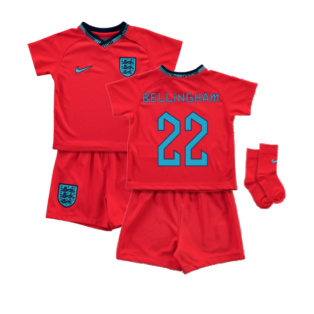 2022-2023 England Away Baby Kit (Infants) (Bellingham 22)