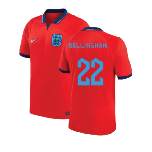 2022-2023 England Away Shirt (Bellingham 22)