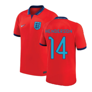 2022-2023 England Away Shirt (HENDERSON 14)