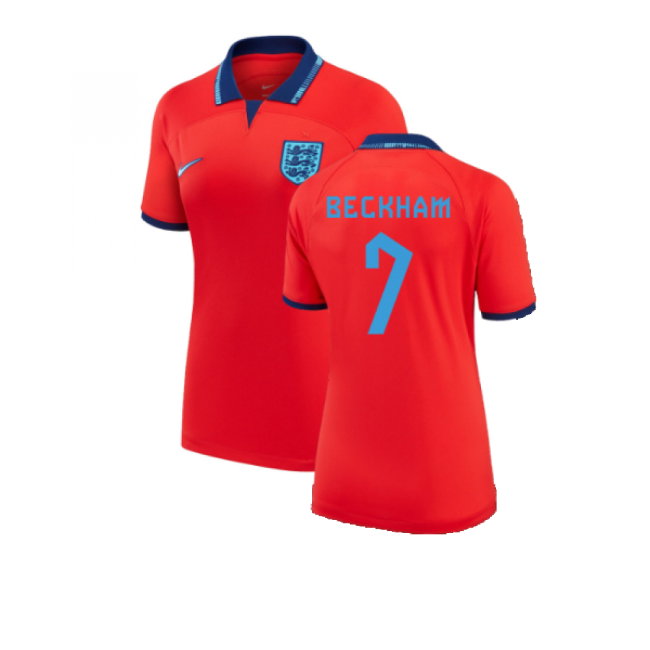 2022-2023 England Away Shirt (Ladies) (Beckham 7)