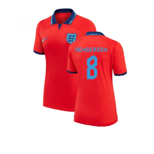 2022-2023 England Away Shirt (Ladies) (Henderson 8)