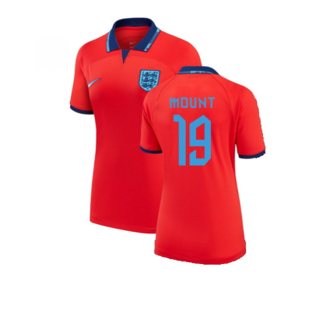 2022-2023 England Away Shirt (Ladies) (Mount 19)