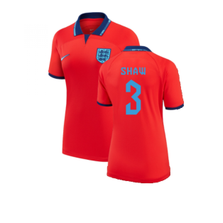 2022-2023 England Away Shirt (Ladies) (Shaw 3)