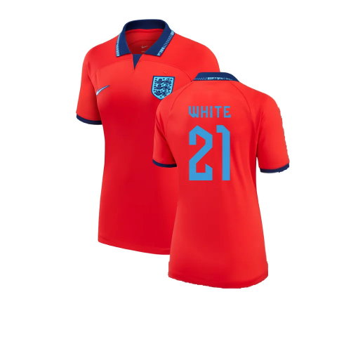 2022-2023 England Away Shirt (Ladies) (White 21)