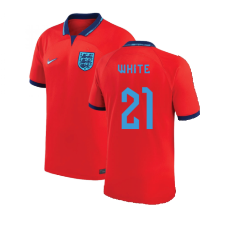 2022-2023 England Away Shirt (White 21)